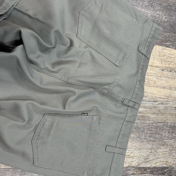 Vintage Levi's Sta-Prest Micro Corduroy Pants Mens 40x27 Gray Talon Zip USA 80s - Picture 12 of 16